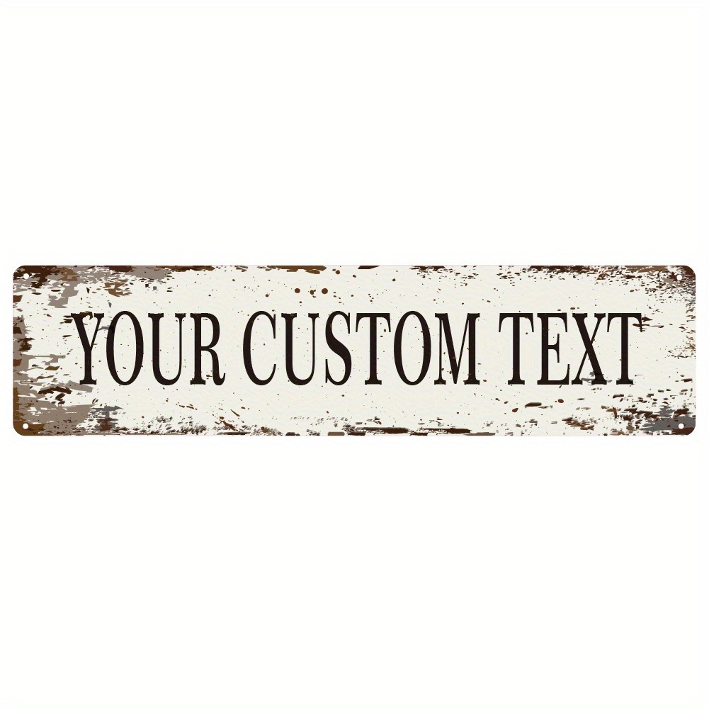 Personalized Retro Metal Sign, - đánh giá và giá Outdoor Furniture Metal
