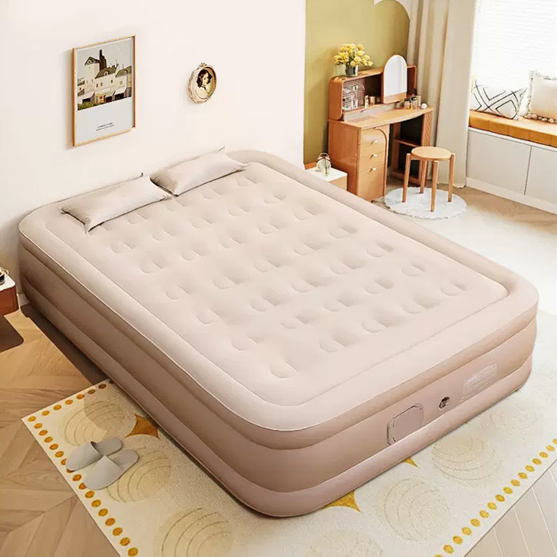 Queen Air Mattress with Built  - đánh giá và giá Outdoor Furniture Luxury